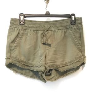 Loft, olive green shorts